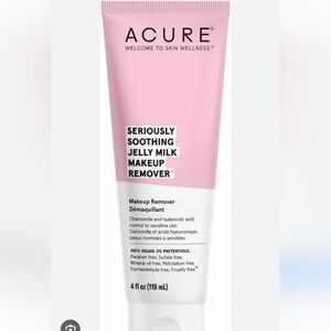 Acure Seriously Soothing Jelly Milk Makeup Remover 4fl Oz